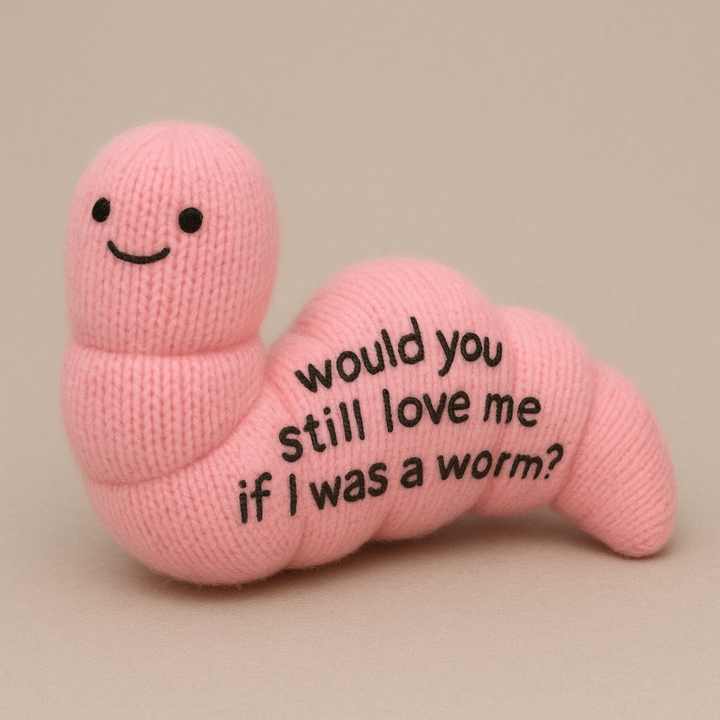 Plush Toy Worm